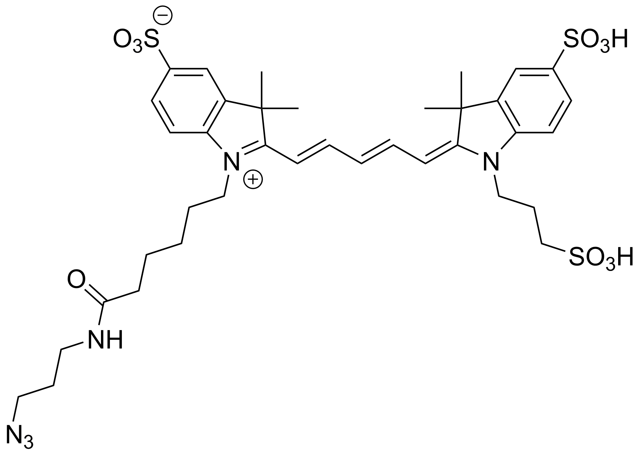 Sulfo Cy5 Azide