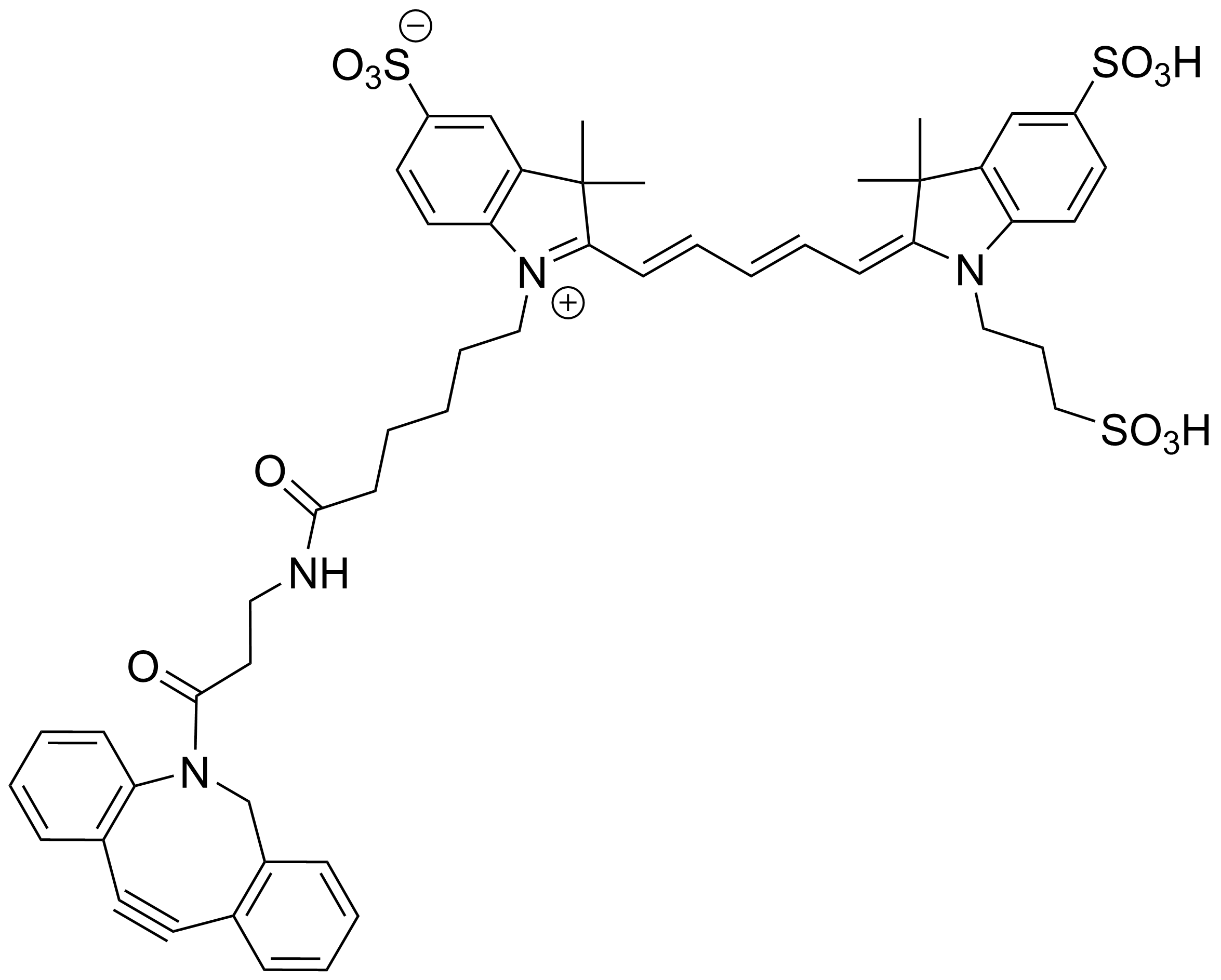 Sulfo Cy5 DBCO