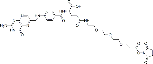 Folate PEG3 NHS ester