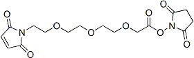 Mal-PEG3-CH2 NHS ester