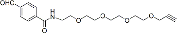 Ald-benzyl-amide-PEG4-propargyl