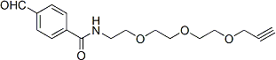 Ald-benzyl-amide-PEG3-propargyl