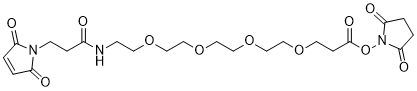 Mal-amido-PEG4 NHS ester