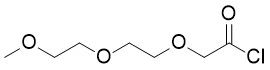 m-PEG2-CH2-acid chloride