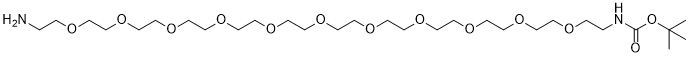 t-Boc-N-Amido-PEG11-amine