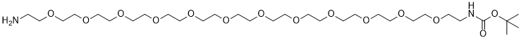 t-Boc-N-Amido-PEG12-amine