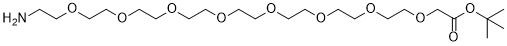 Amino-PEG8-CH2CO2-t-butyl ester