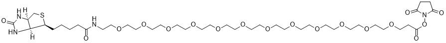 Biotin-PEG12-NHS Ester