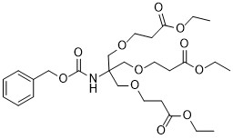 Cbz-N-tris tri-ethyl ester