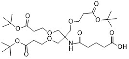 Acid-C3-CONH-tris tri-tBu ester