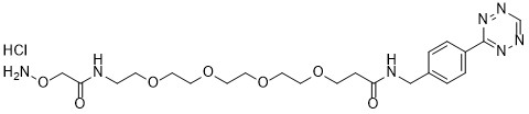 Tetrazine-PEG4-oxyamine.HCl