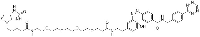 Tetrazine-diazo-PEG4-biotin