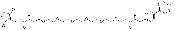 Methyltetrazine-PEG6-Maleimide