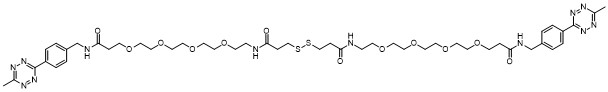 Methyltetrazine-PEG4-SS-PEG4-methyltetrazine