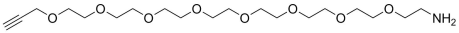 Propargyl-PEG8-amine