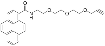 Propargyl-PEG3 Pyrene
