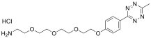 Methyltetrazine-PEG4-amine HCl Salt