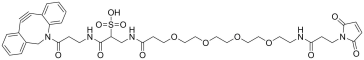 DBCO-Sulfo-PEG4-Maleimide