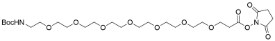 t-Boc-N-Amido-PEG7-NHS ester