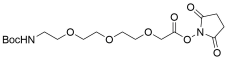 t-Boc-N-Amido-PEG3-CH2CO2-NHS ester