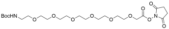 t-Boc-N-Amido-PEG6-CH2CO2-NHS ester