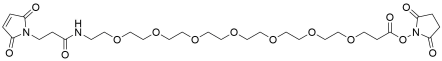 Mal-amido-PEG7 NHS ester