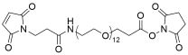 Mal-Amido-PEG12 NHS Ester
