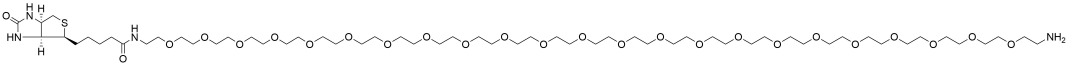 Biotin-PEG23-amine