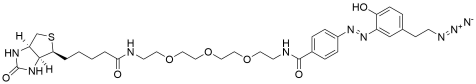 Diazo Biotin-PEG3-azide