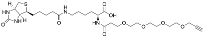 N-(Propargyl-PEG4)-biocytin