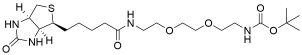 Biotin-PEG2-NH-Boc