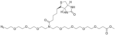 N-(Azido-PEG3)-N-Biotin-PEG4-methyl ester