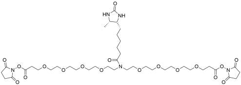 N-Desthiobiotin-N-bis(PEG4-NHS ester)