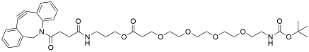 DBCO-C3-PEG4-NH-Boc