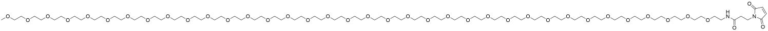 m-PEG36-NH-Mal