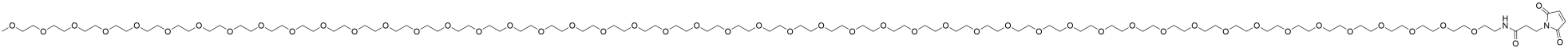 m-PEG48-NH-Mal