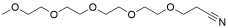 m-PEG5-nitrile