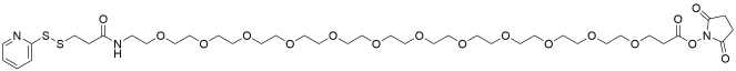 SPDP-PEG12-NHS ester