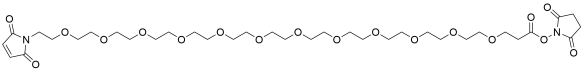 Mal-PEG12-NHS ester