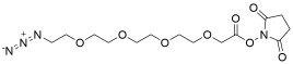 Azido-PEG4-CH2CO2-NHS