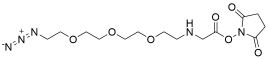 Azido-PEG3-aminoacetic acid-NHS ester