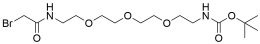 Bromoacetamido-PEG3-Boc-amine