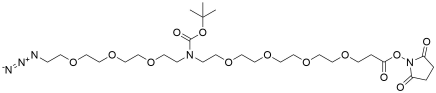 N-(Azido-PEG3)-N-Boc-PEG4-NHS ester