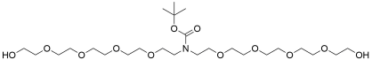 N-Boc-N-bis(PEG4-OH)