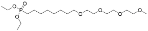 m-PEG4-(CH2)8-phosphonic acid ethyl ester