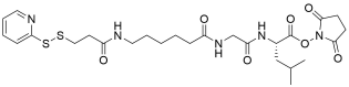 SPDP-C6-Gly-Leu-NHS ester