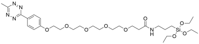 Methyltetrazine-PEG5-triethoxysilane