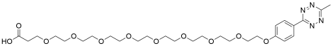 Methyltetrazine-PEG8-acid