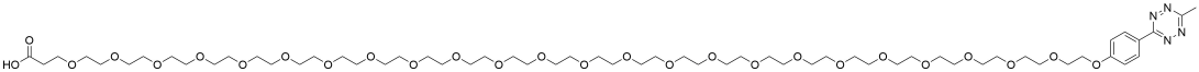 Methyltetrazine-PEG24-acid