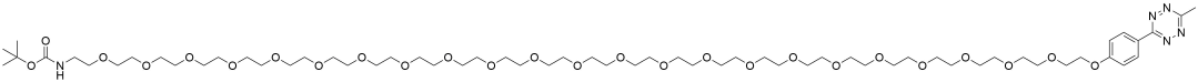 Methyltetrazine-PEG24-NH-Boc